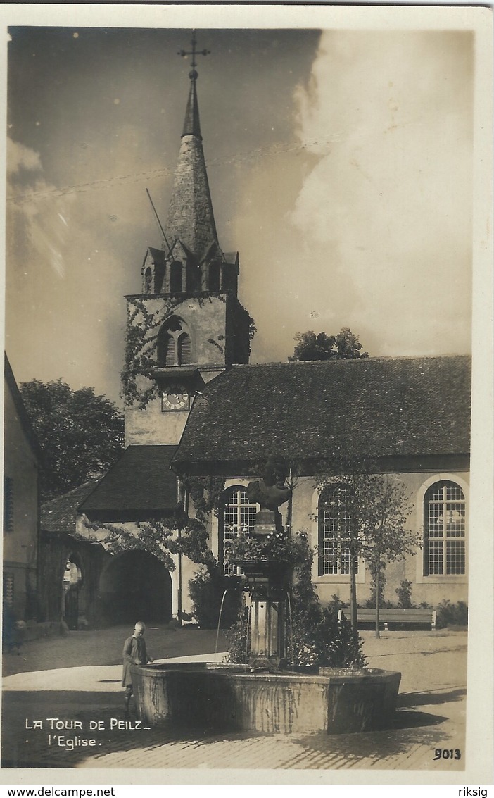 La Tour De Peiltz L`Eglise. .Switzerland  S-4669 - Other & Unclassified