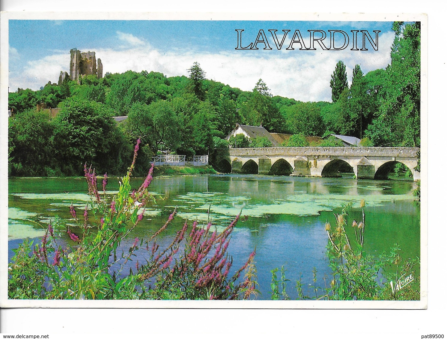 41  LAVARDIN : Pont Gothique Sur Le Loir - Oblitération SOUGE -41-  / CPM Valloire Voyagée 1993 / TBE - Other & Unclassified