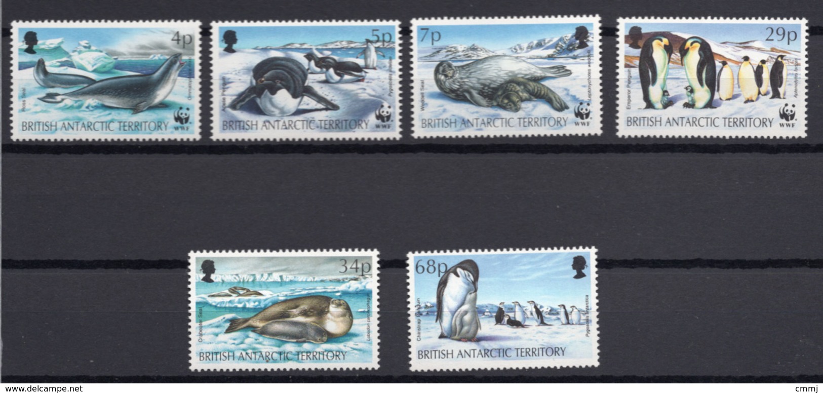 1992 - TERR.ANTARTICO BRITANNICO - Catg.. Yv. 213/218  - NH - (UP.207.21) - Unused Stamps