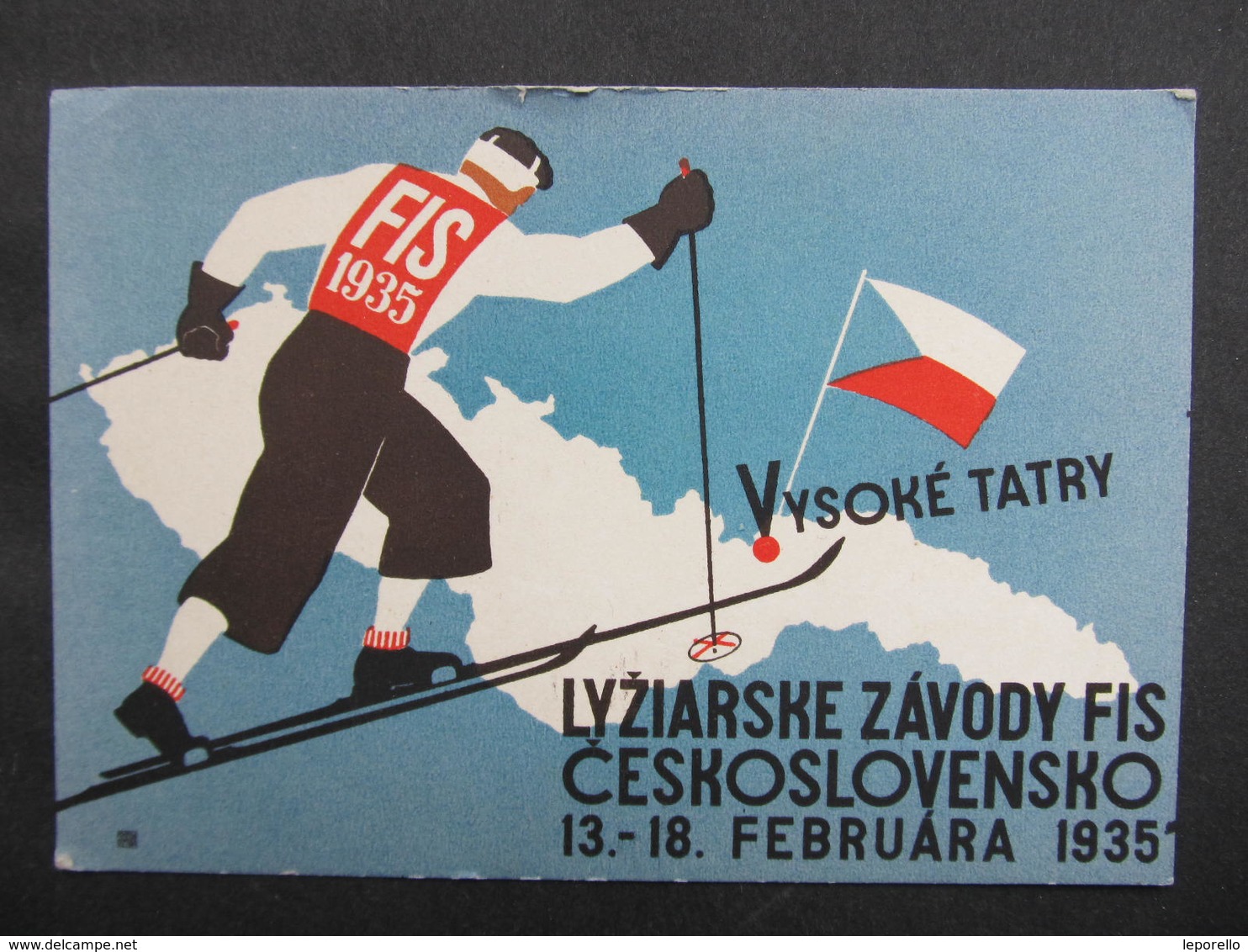 AK FIS Ski Lyziarske Zavody 1935 //  D*36315 - Tchéquie