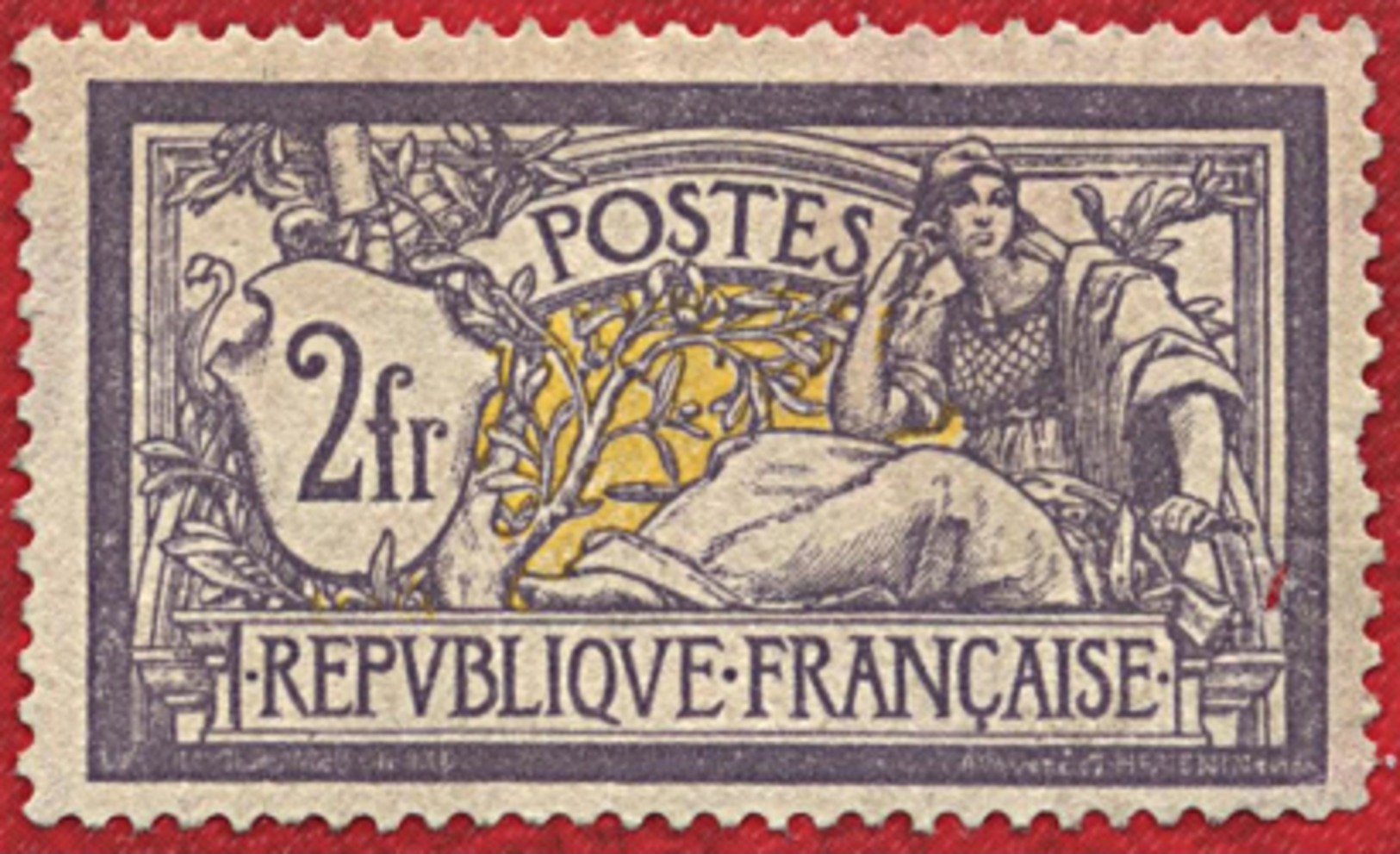 France N° 122 * Défectueux - 1900-27 Merson