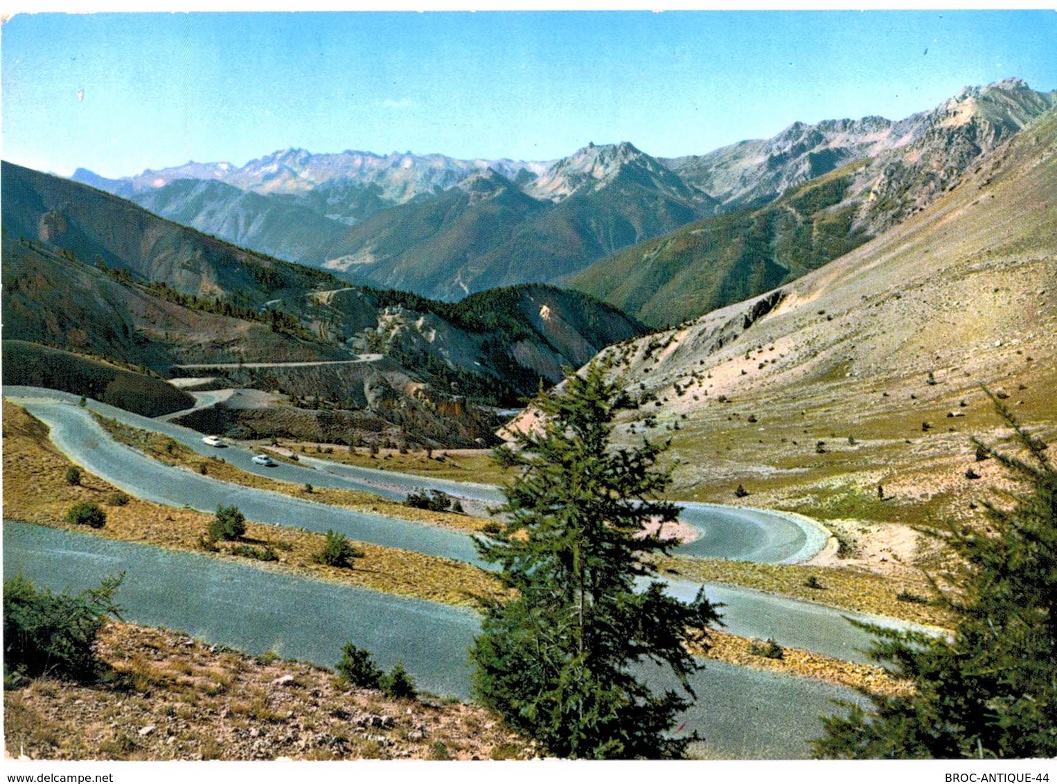 CPM* N°1208 - LOT DE 6 CARTES DU COL D' IZOARD ET SES ENVIRONS + CACHET