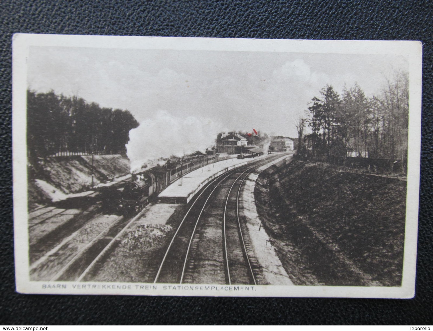 AK BAARN Lokomotive Eisenbahn Zug Ca.1920  //  D*36333 - Baarn