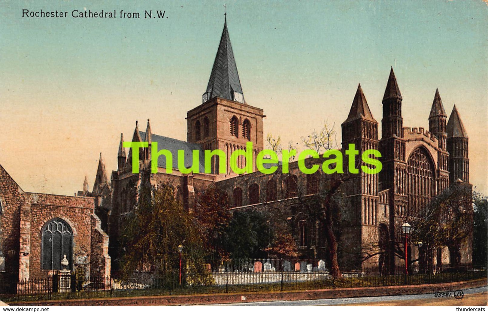 CPA  ROCHESTER CATHEDRAL FROM N W - Rochester