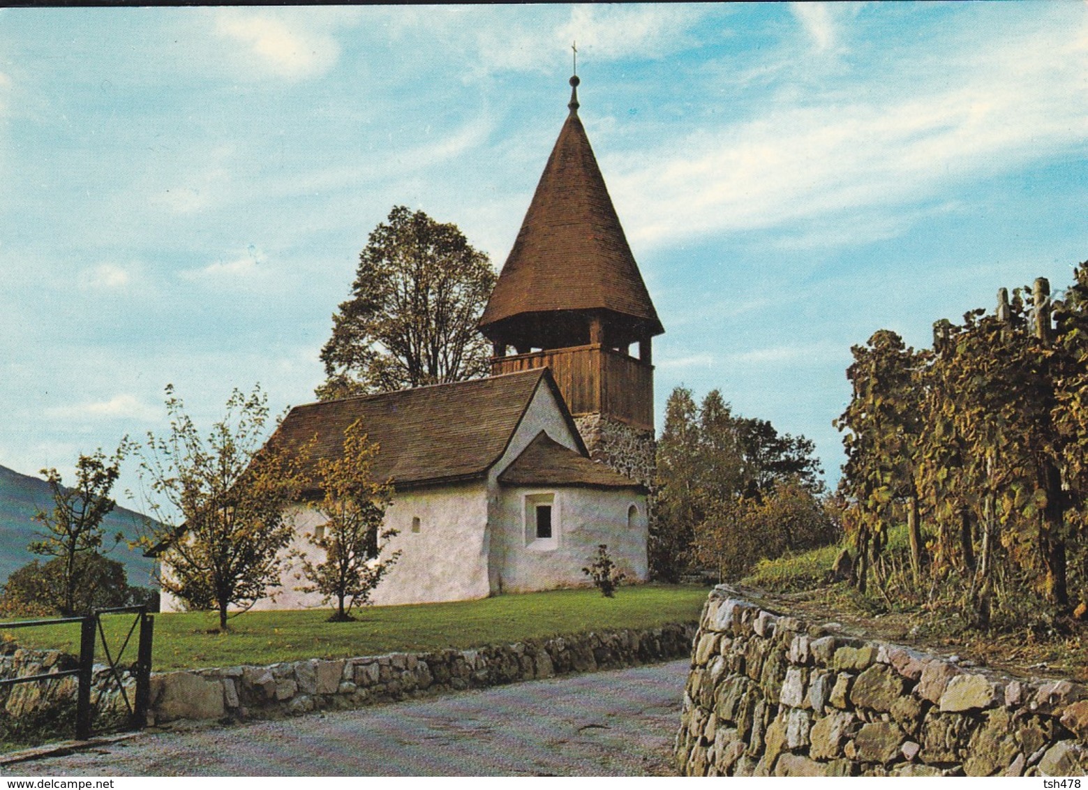 LIECHTENSTEIN---RARE---KAPELLE SAINT-MAMERTEN--füstentum Liechtenstein--voir 2 Scans - Liechtenstein