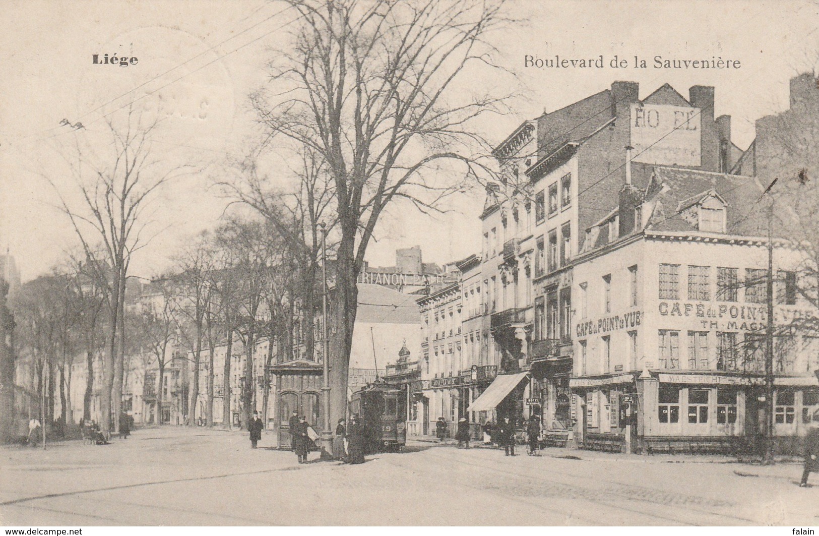 Liege;vue Trianon-Pathé Expédiée D'un Camp. - Luik