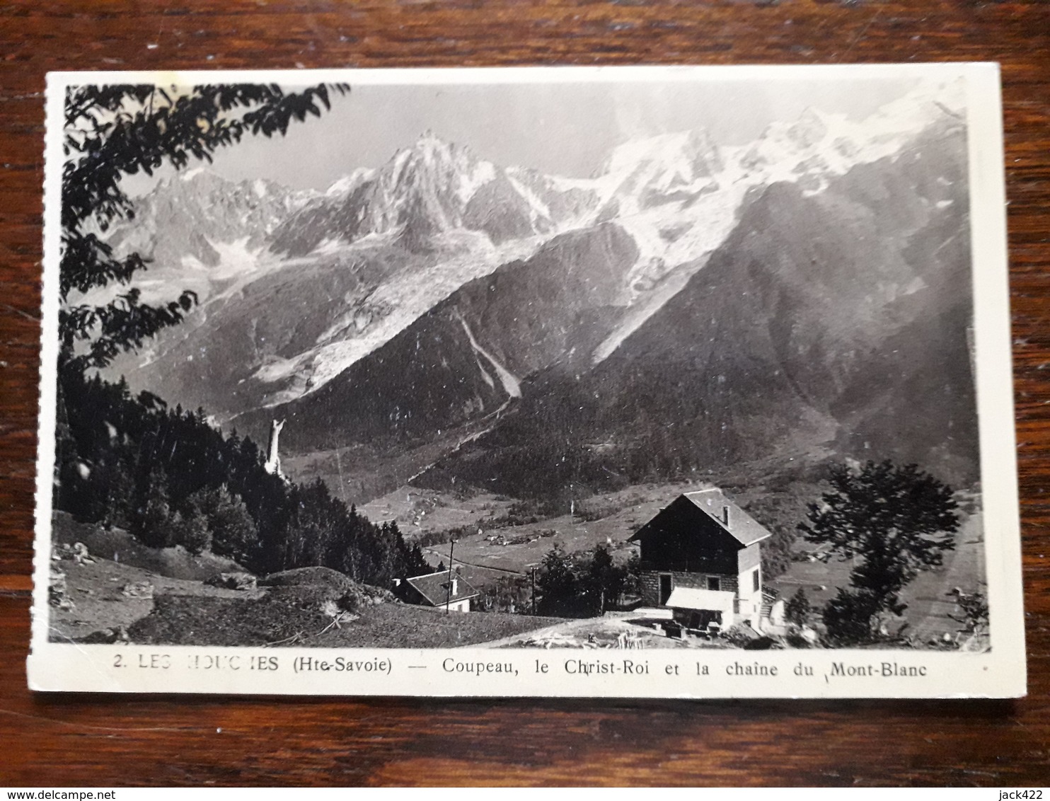 Les Houches. Coupeau , Le Christ Roi Et La Chaine Du Mont Blanc - Les Houches
