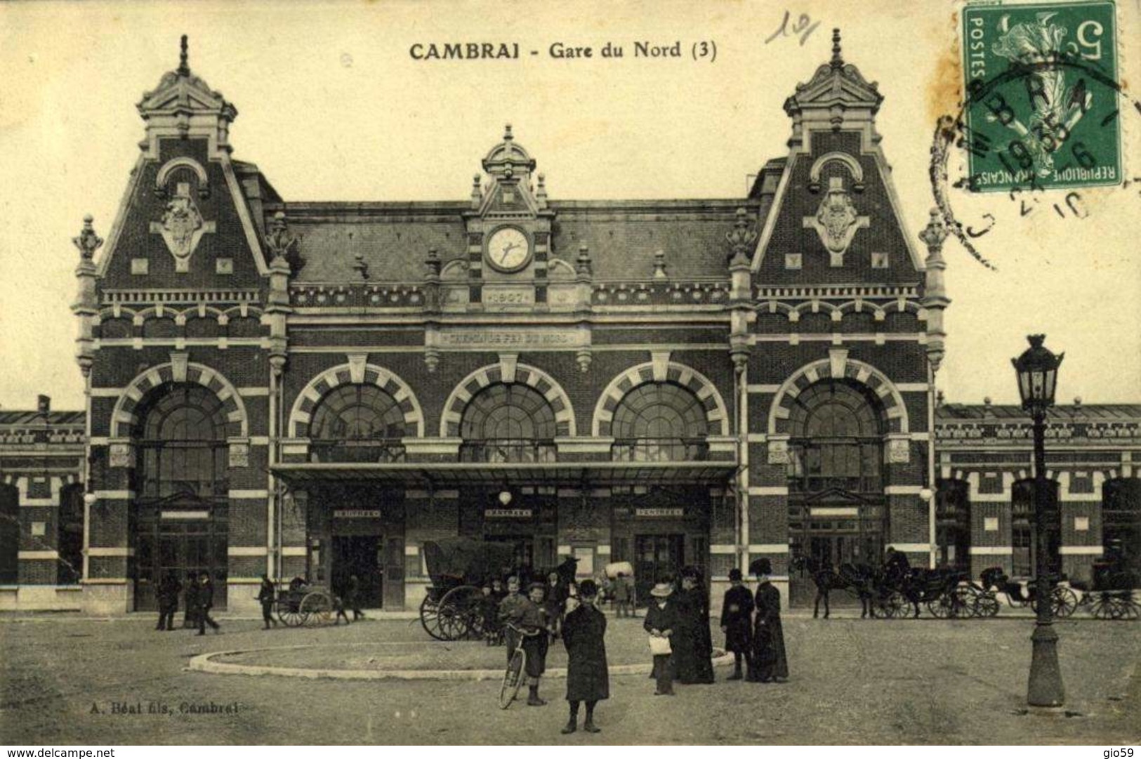 59 CAMBRAI / GARE DU NORD / A 358 - Cambrai