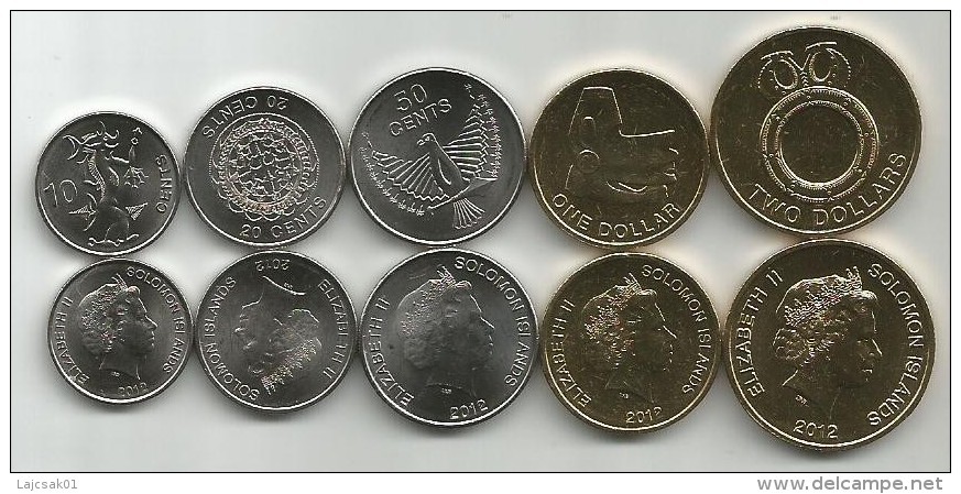 Solomon Islands 2012. Coin Set UNC - Salomon