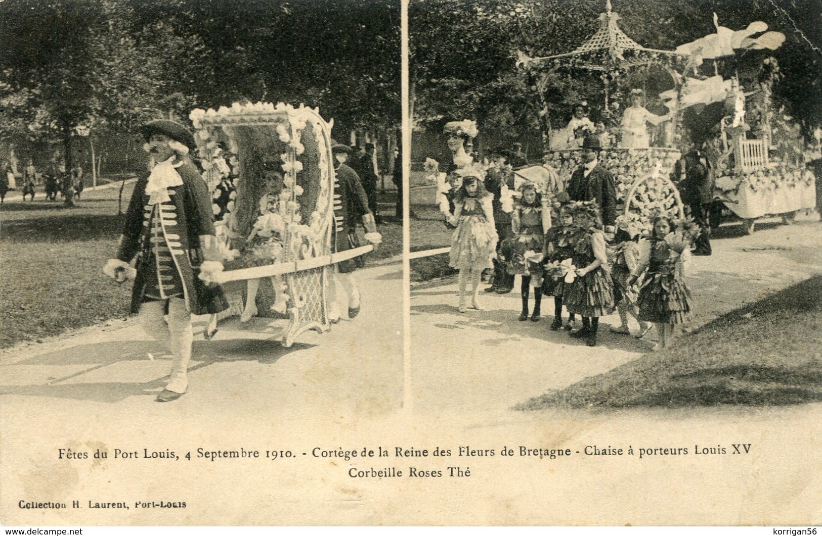 PORT LOUIS  **** FETES DU 04 SEPTEMBRE 1910 **** - Port Louis