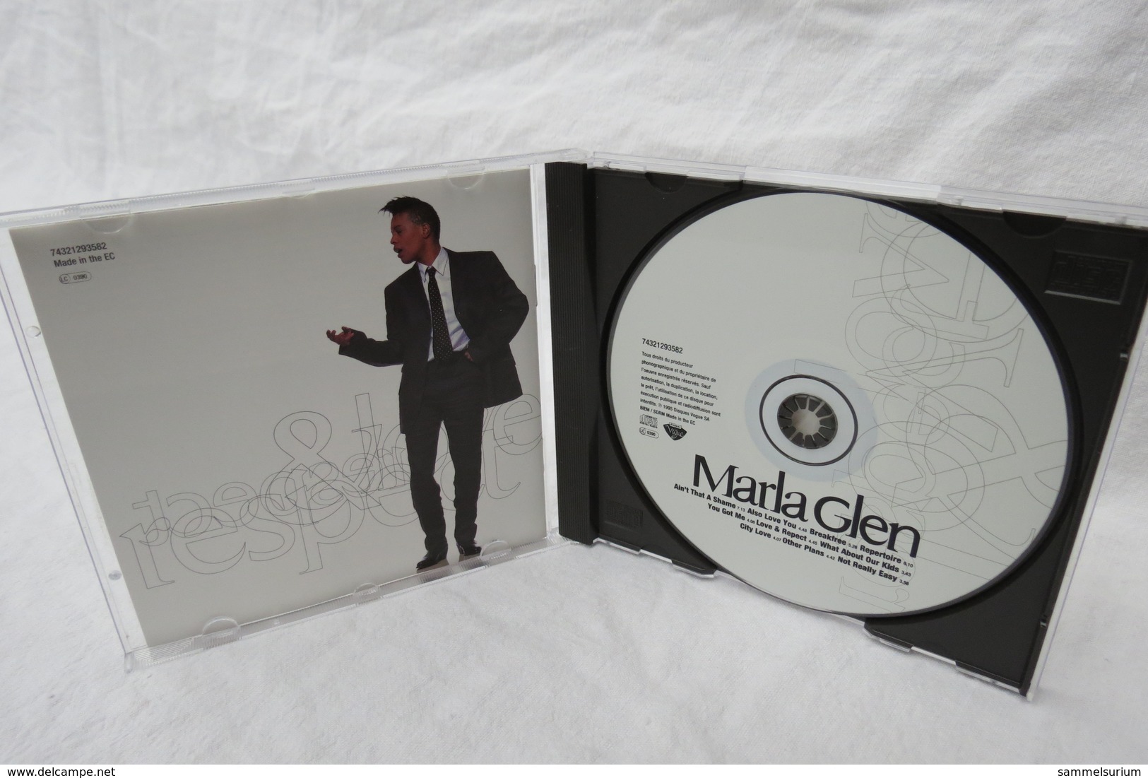 CD "Marla Glen" Love And Respect - Soul - R&B