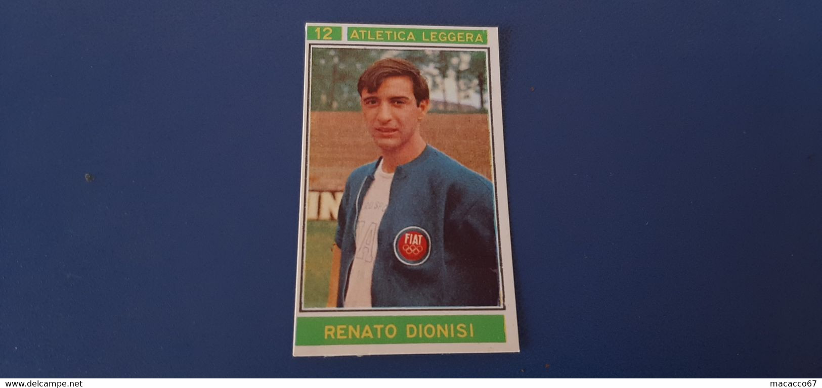 Figurina Panini Campioni Dello Sport 1967 - 012 Renato Dionisi - Edizione Italiana