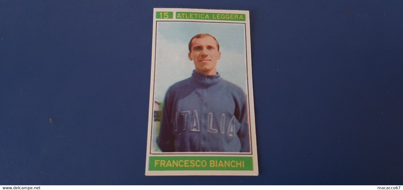 Figurina Panini Campioni Dello Sport 1967 - 015 Francesco Bianchi - Edizione Italiana