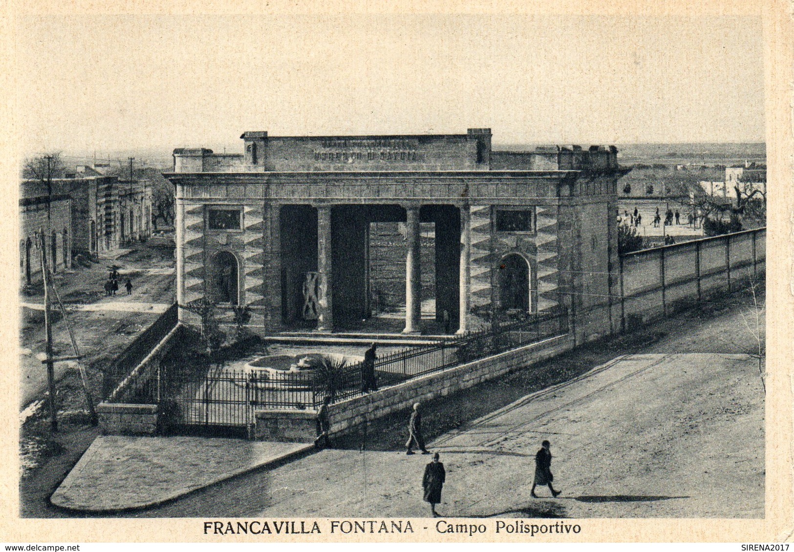 FRANCAVILLA FONTANA - CAMPO POLISPORTIVO - BRINDISI - VIAGGIATA - Brindisi