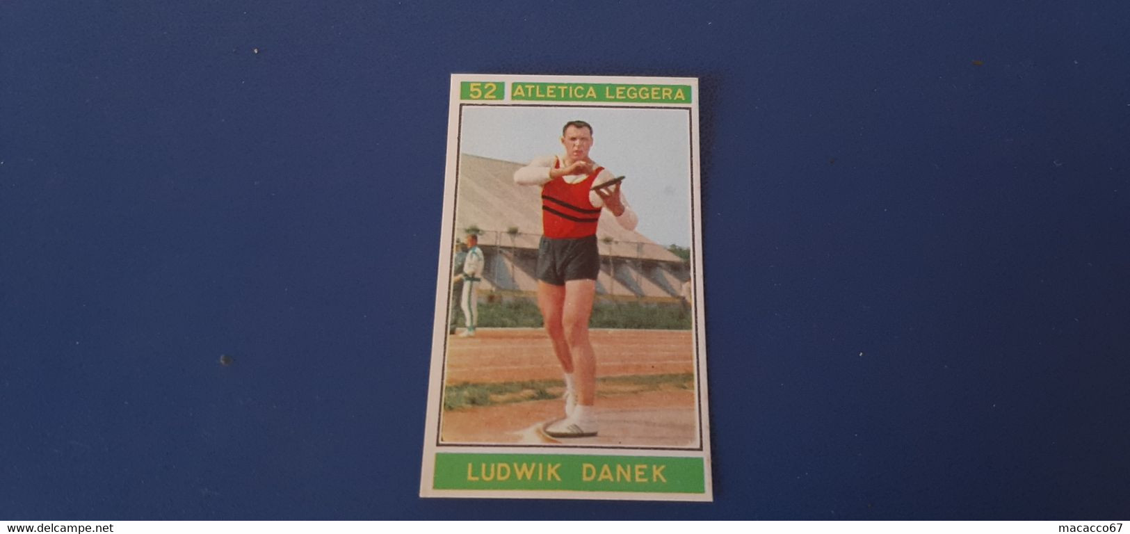 Figurina Panini Campioni Dello Sport 1967 - 052 Ludwik Danek - Edizione Italiana