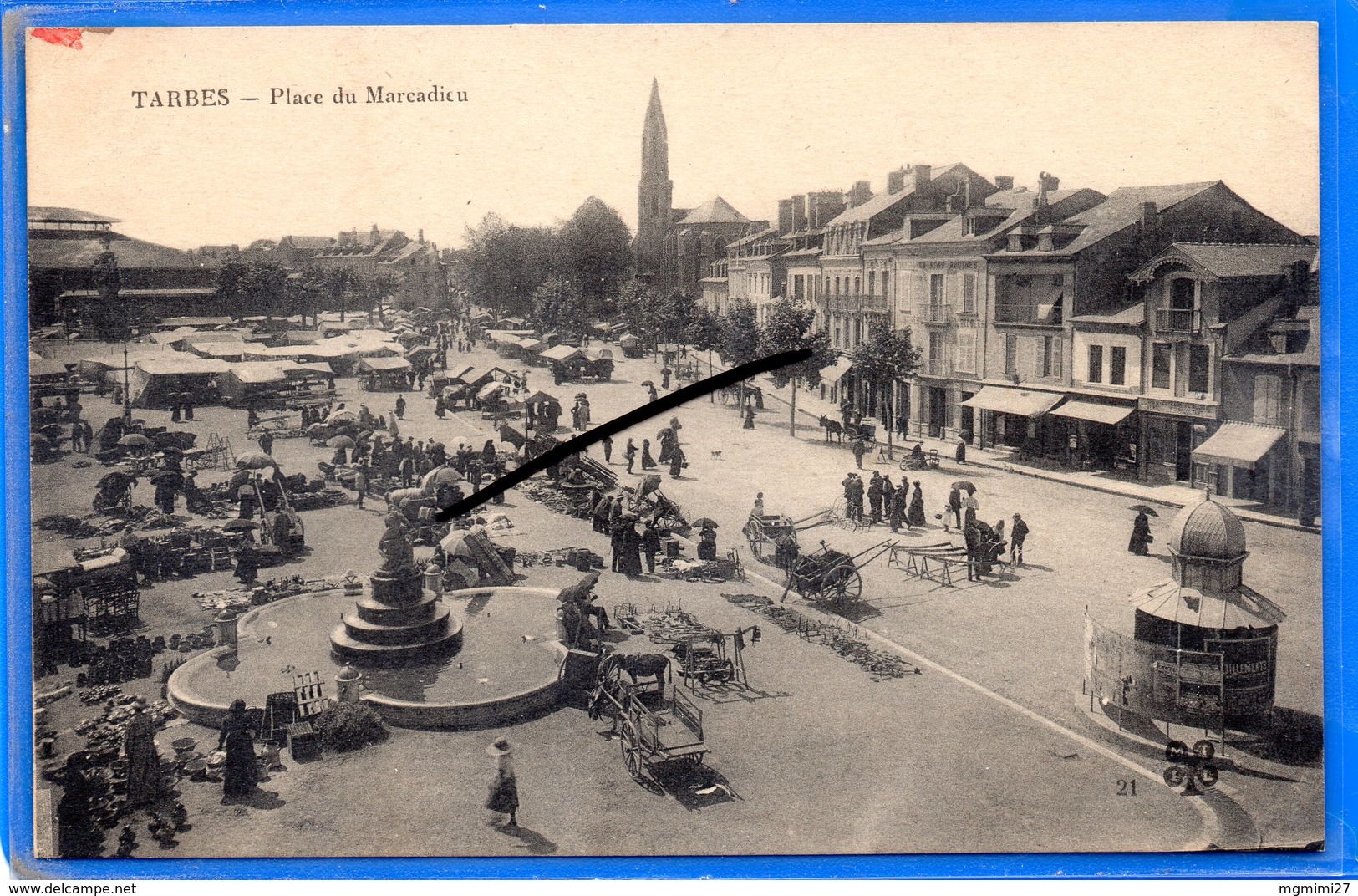 CPA 65 - TARBES - Place Du Marcadieu - Tarbes