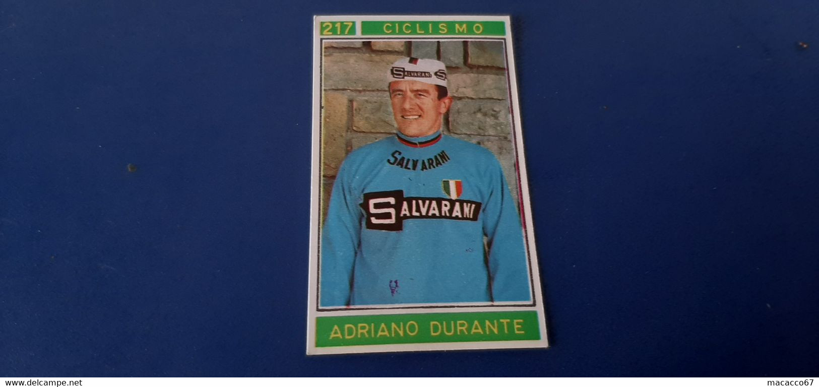 Figurina Panini Campioni Dello Sport 1967 - 217 Adriano Durante - Edizione Italiana