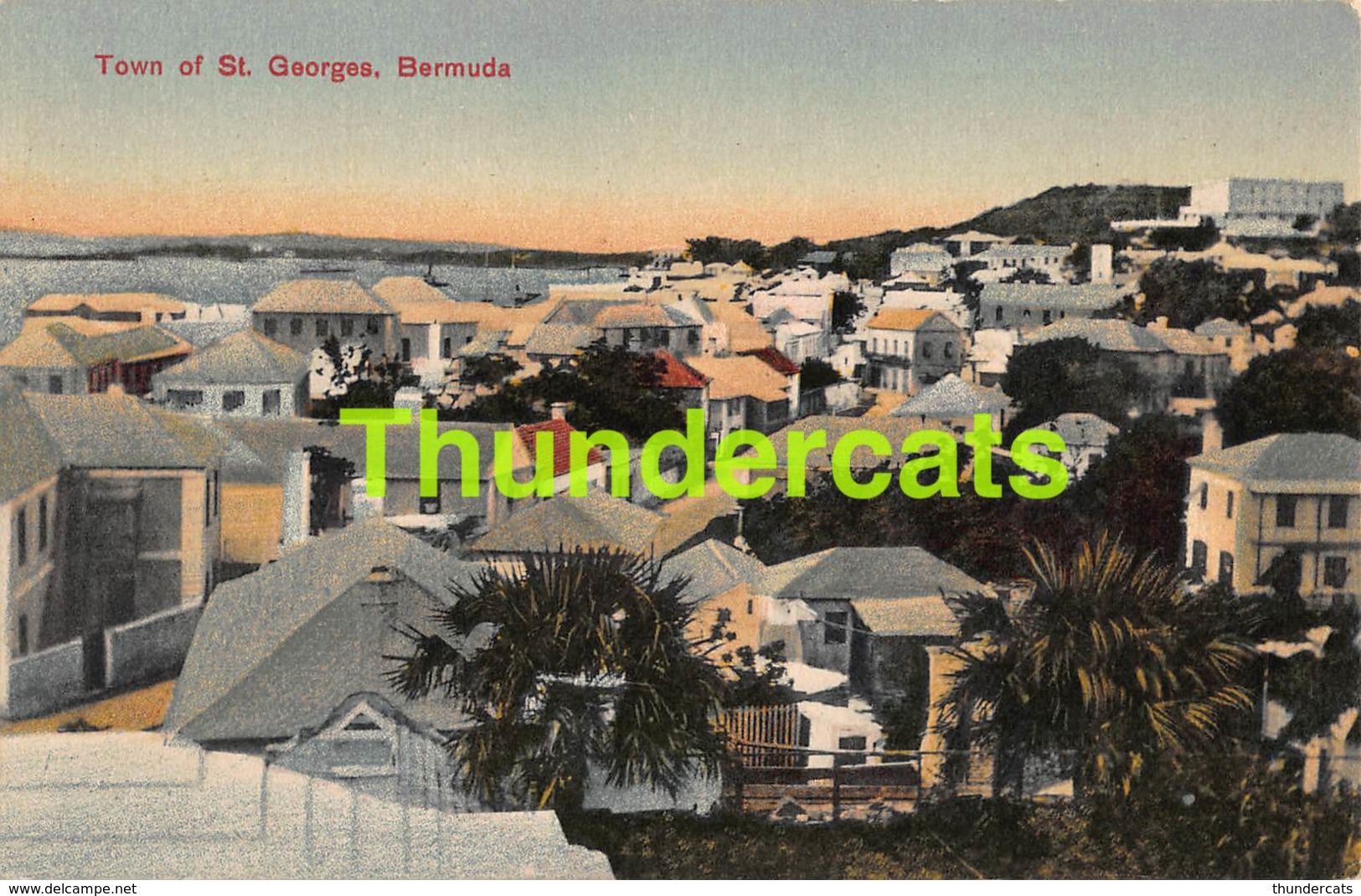 CPA TOWN OF ST SAINT GEORGES BERMUDA - Bermudes
