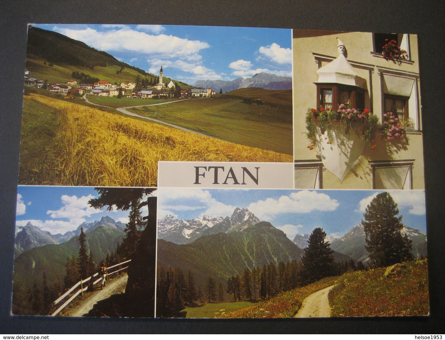 Schweiz- Ansichtskarte Ftan Im Engadin - Ftan