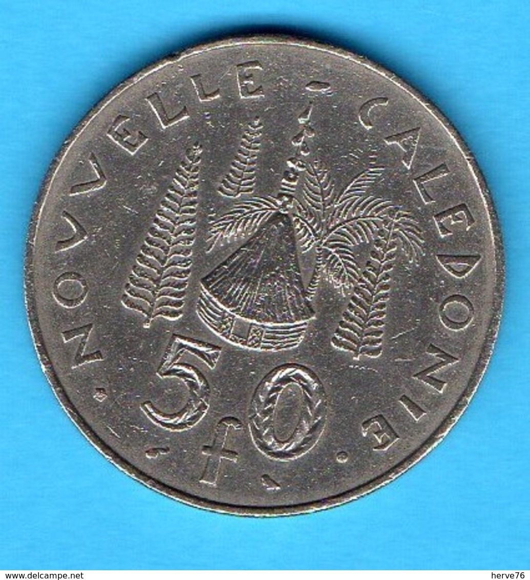 NOUVELLE CALEDONIE  - Pièce 50 Francs - 1972 - Nouvelle-Calédonie