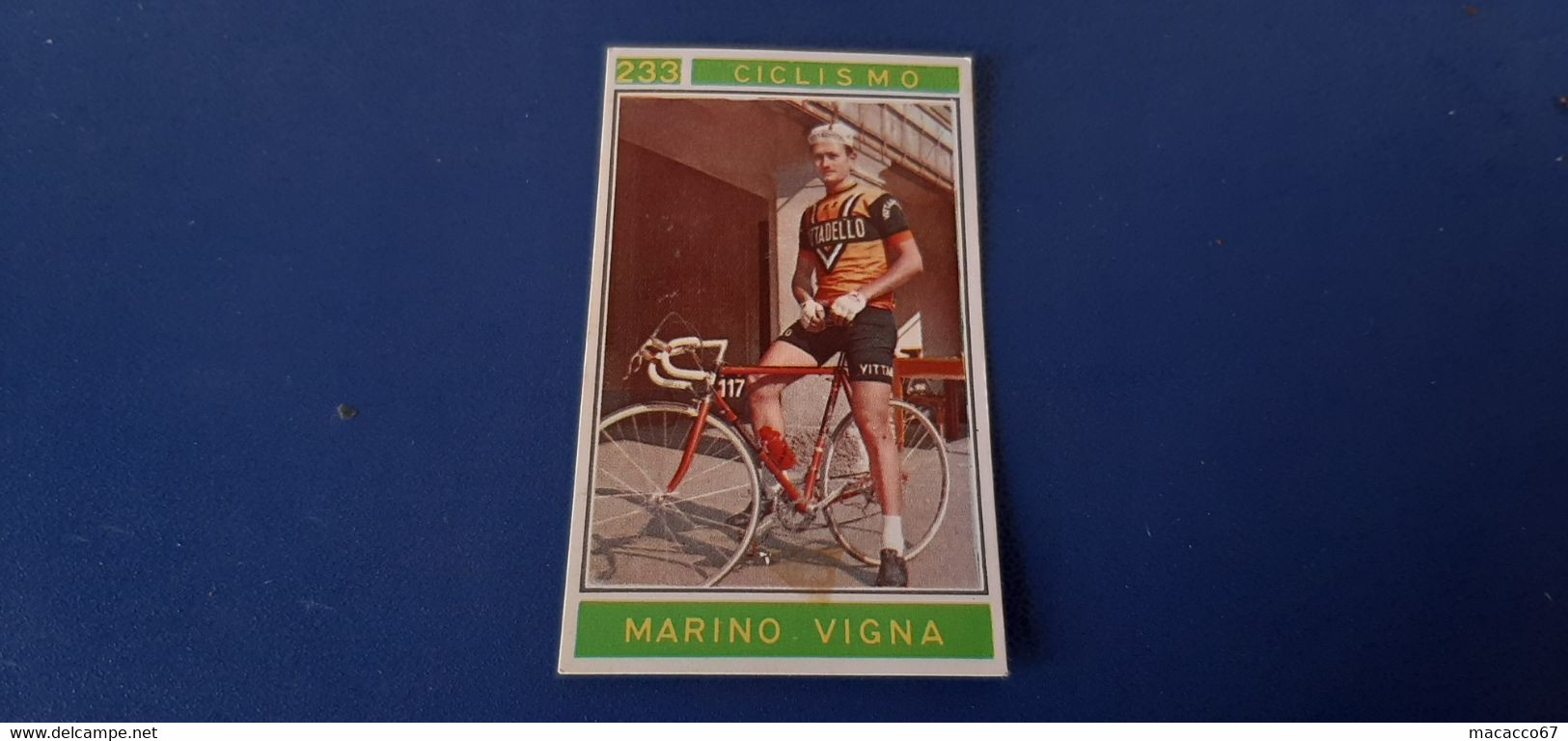 Figurina Panini Campioni Dello Sport 1967 - 233 Marino Vigna - Edizione Italiana