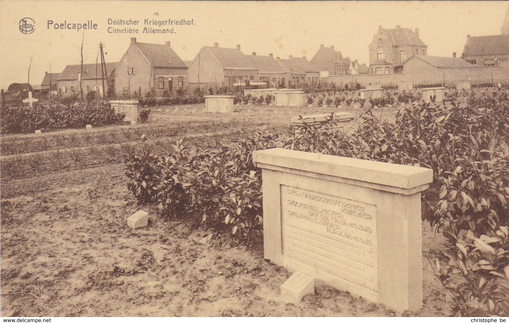 Poelkapelle, Poelcapelle, Cimetière Allemand, Deutscher Kriegerfriedhof (pk54513) - Langemark-Poelkapelle