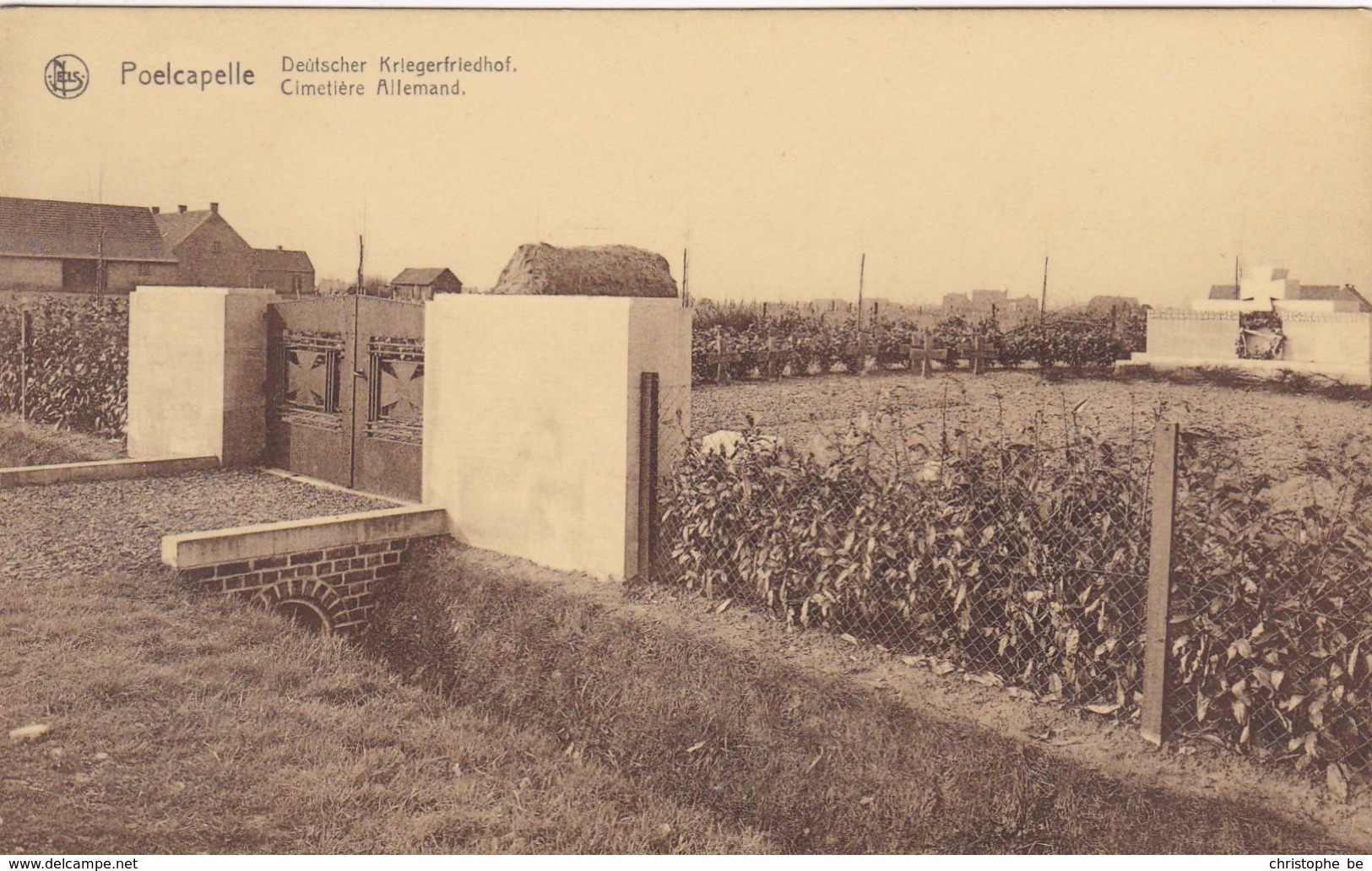 Poelkapelle, Poelcapelle, Cimetière Allemand, Deutscher Kriegerfriedhof (pk54514) - Langemark-Poelkapelle