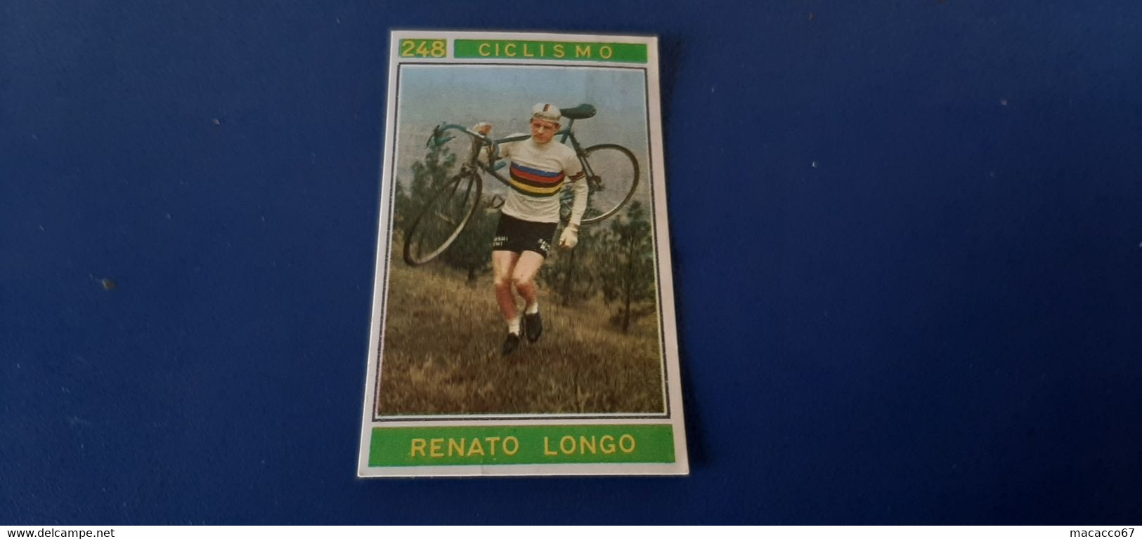 Figurina Panini Campioni Dello Sport 1967 - 248 Renato Longo - Edizione Italiana