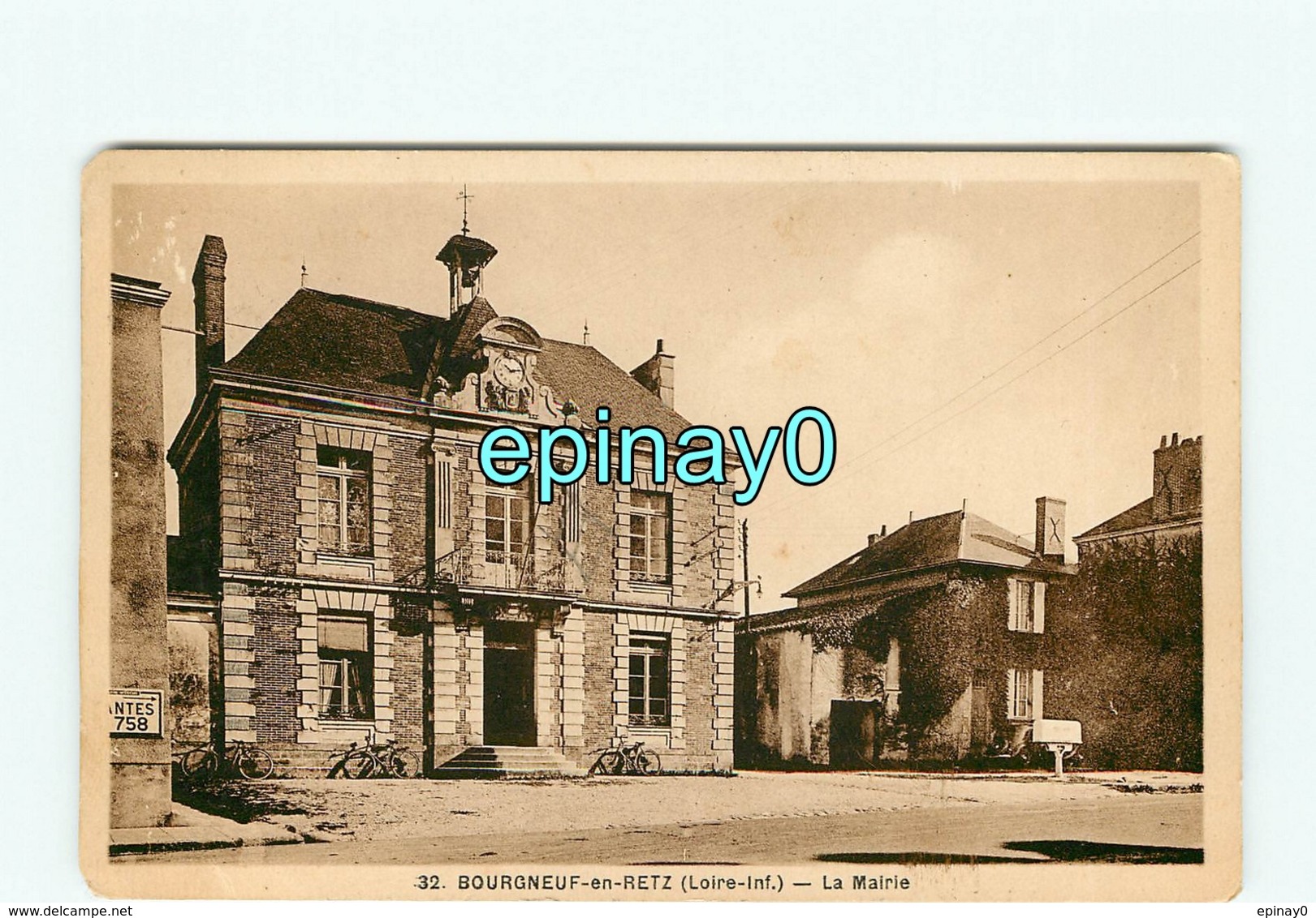 44 - BOURGNEUF EN RETZ - La Mairie - Bourgneuf-en-Retz