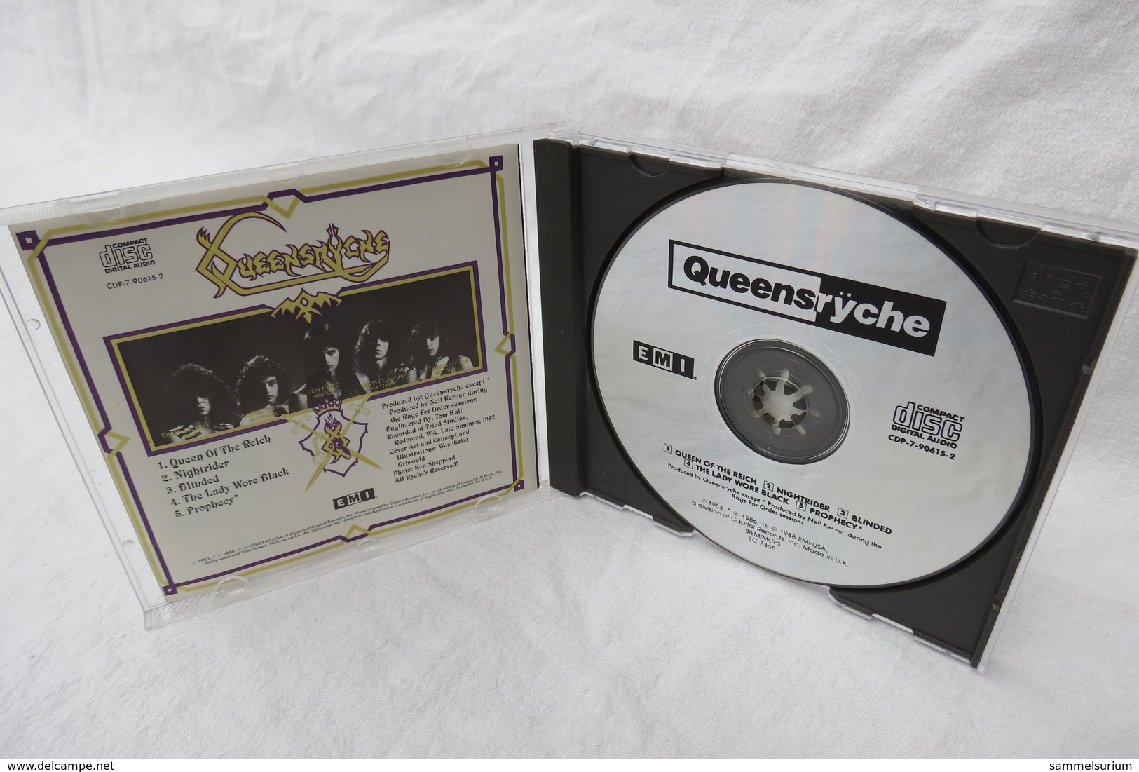 CD "Queensryche" - Hard Rock En Metal