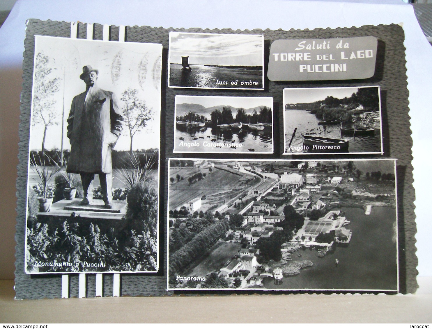 1958 - Lucca - Saluti Da Torre Del Lago Puccini - Vedute - Panorama - Monumento A Puccini - - Saluti Da.../ Gruss Aus...