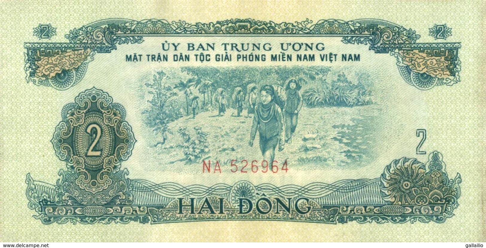 BILLET VIET NAM 2 HAI DONG - Vietnam