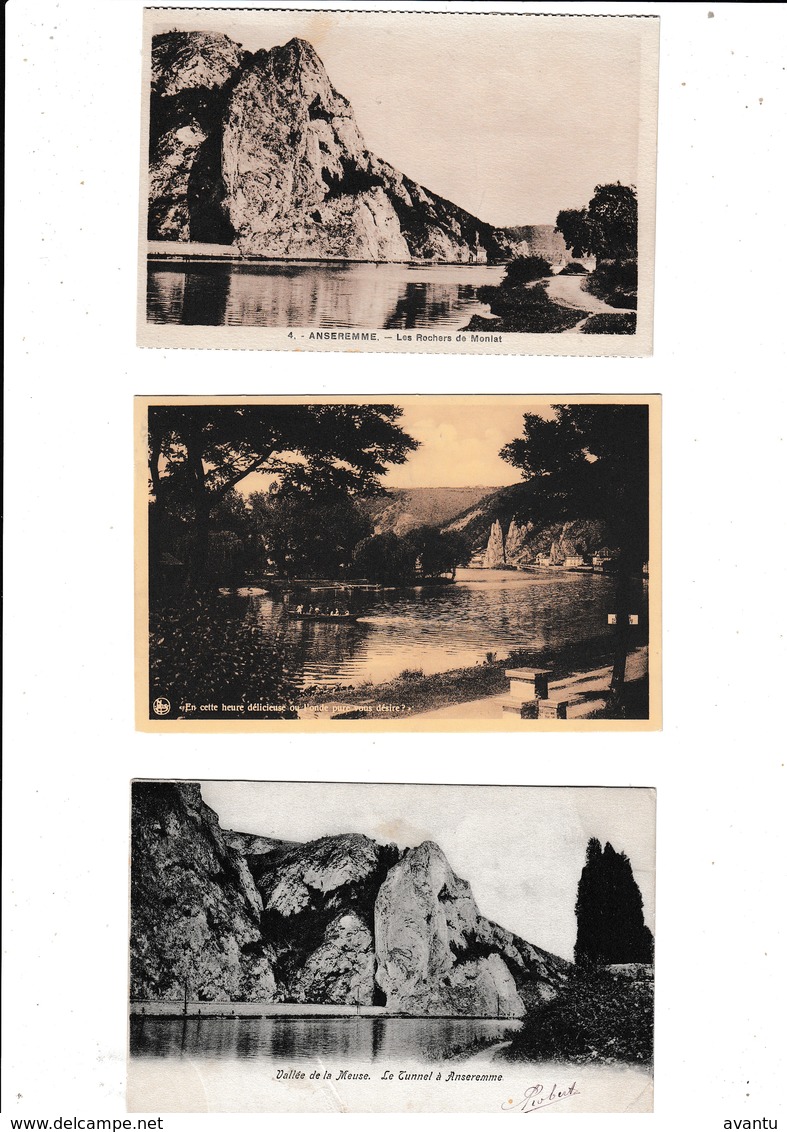 ANSEREMME  / TRES BELLE COLLECTION  DE 90  CARTES POSTALES DE ANSEREMME  / DESTOCKAGE - Dinant