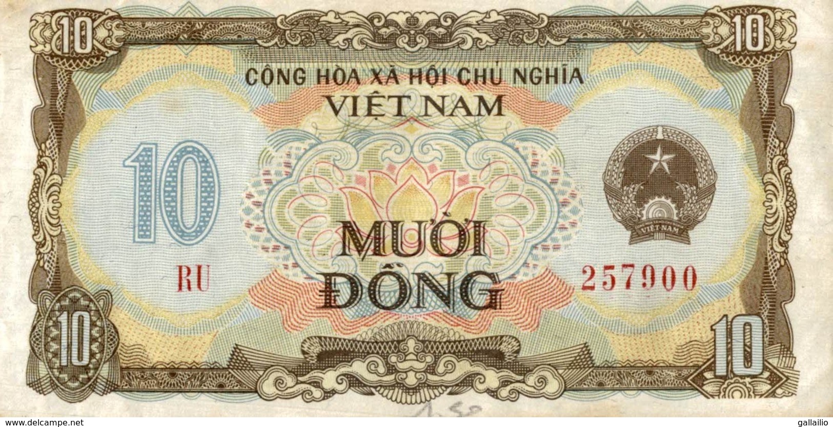BILLET VIET NAM 10 MUOI DONG - Vietnam