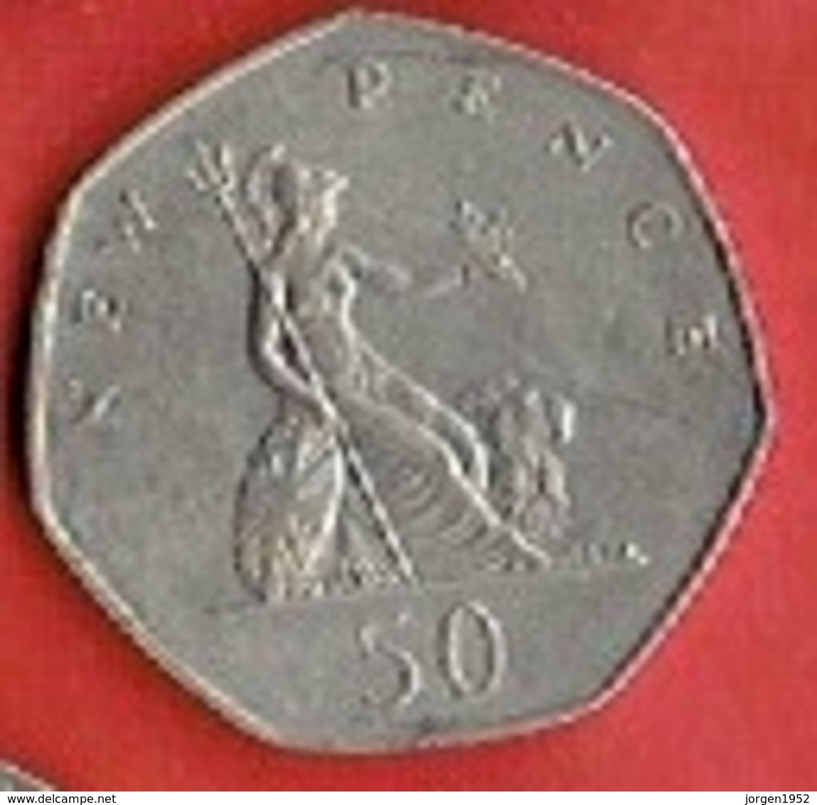 GREAT BRITAIN  # 50 New Pence - Elizabeth II   FROM 1976 - 50 Pence