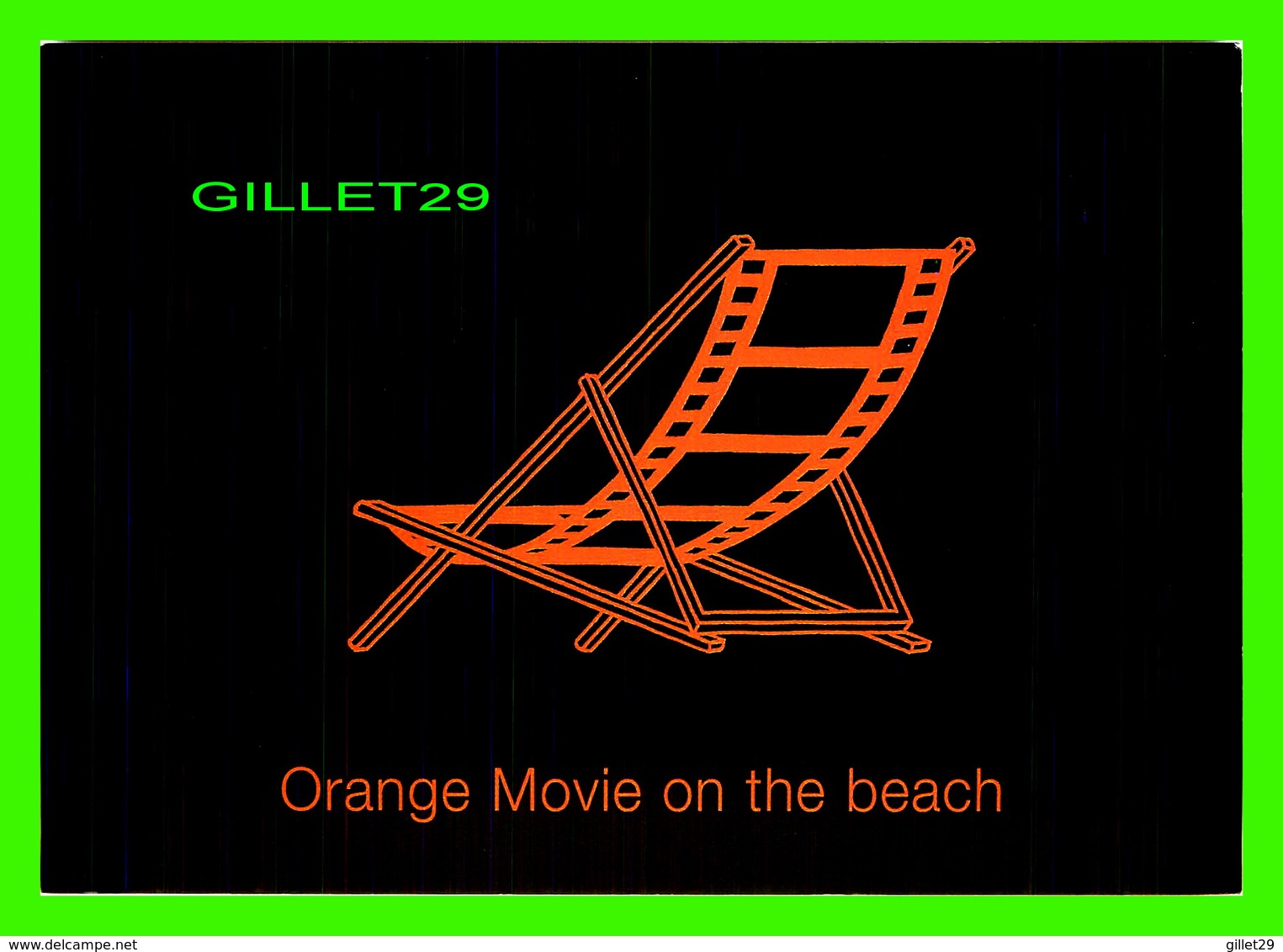 AFFICHES DE FILM - ORANGE MOVIE ON THE BEACH - BOOMERANG 2001 - - Affiches Sur Carte