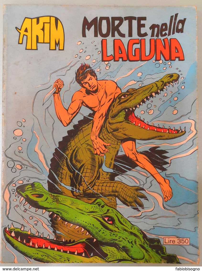 1976 - AKIM  Morte Nella Laguna - N° 6 - Altamira Editore - Bonelli