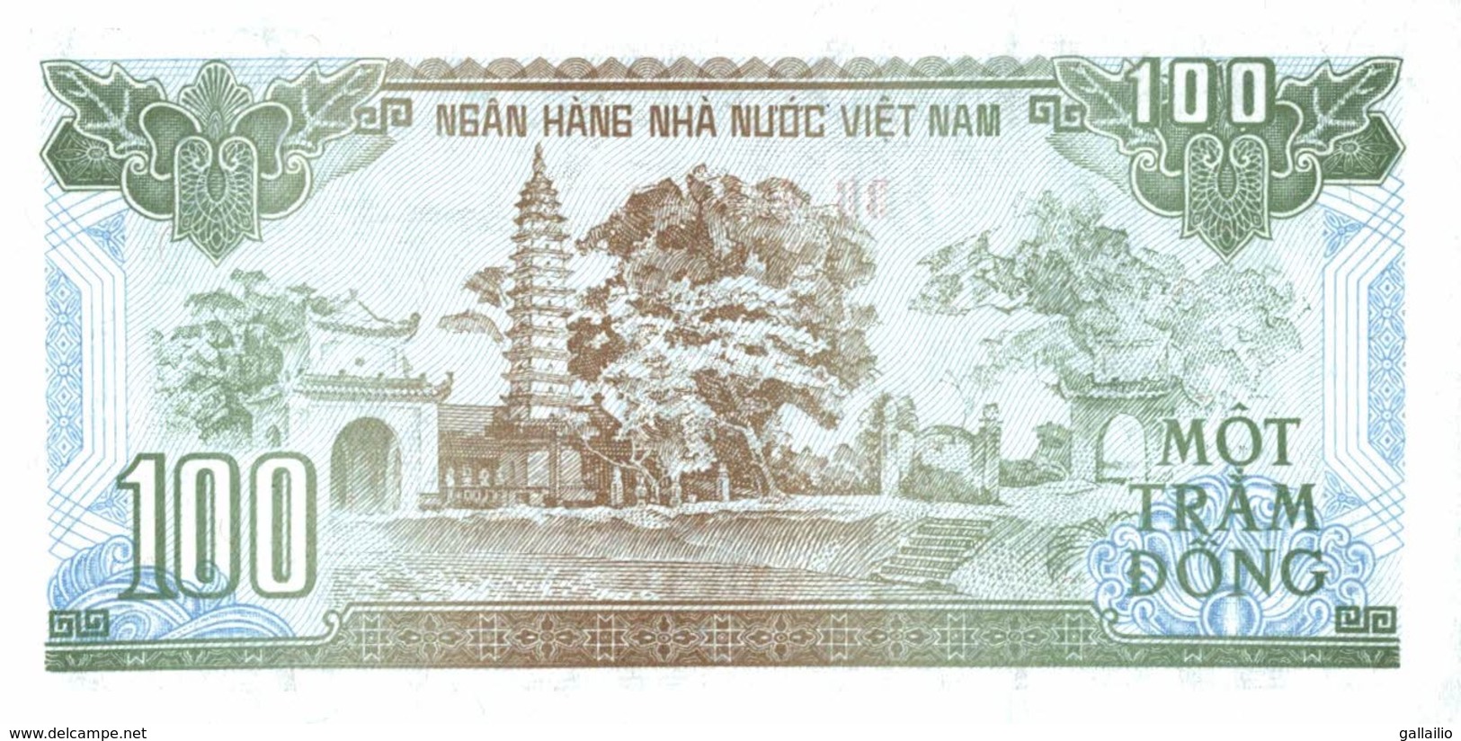 BILLET VIET NAM 100 MOT TRAM DONG - Vietnam