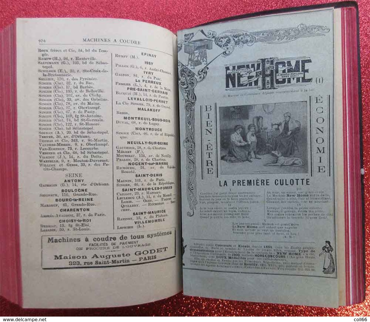 1900 New Art Nouveau Annuaire Général de la Mode 1903 Grands Créateurs Sarah Bernhardt Corsets Robes Coiffeur Chapeaux