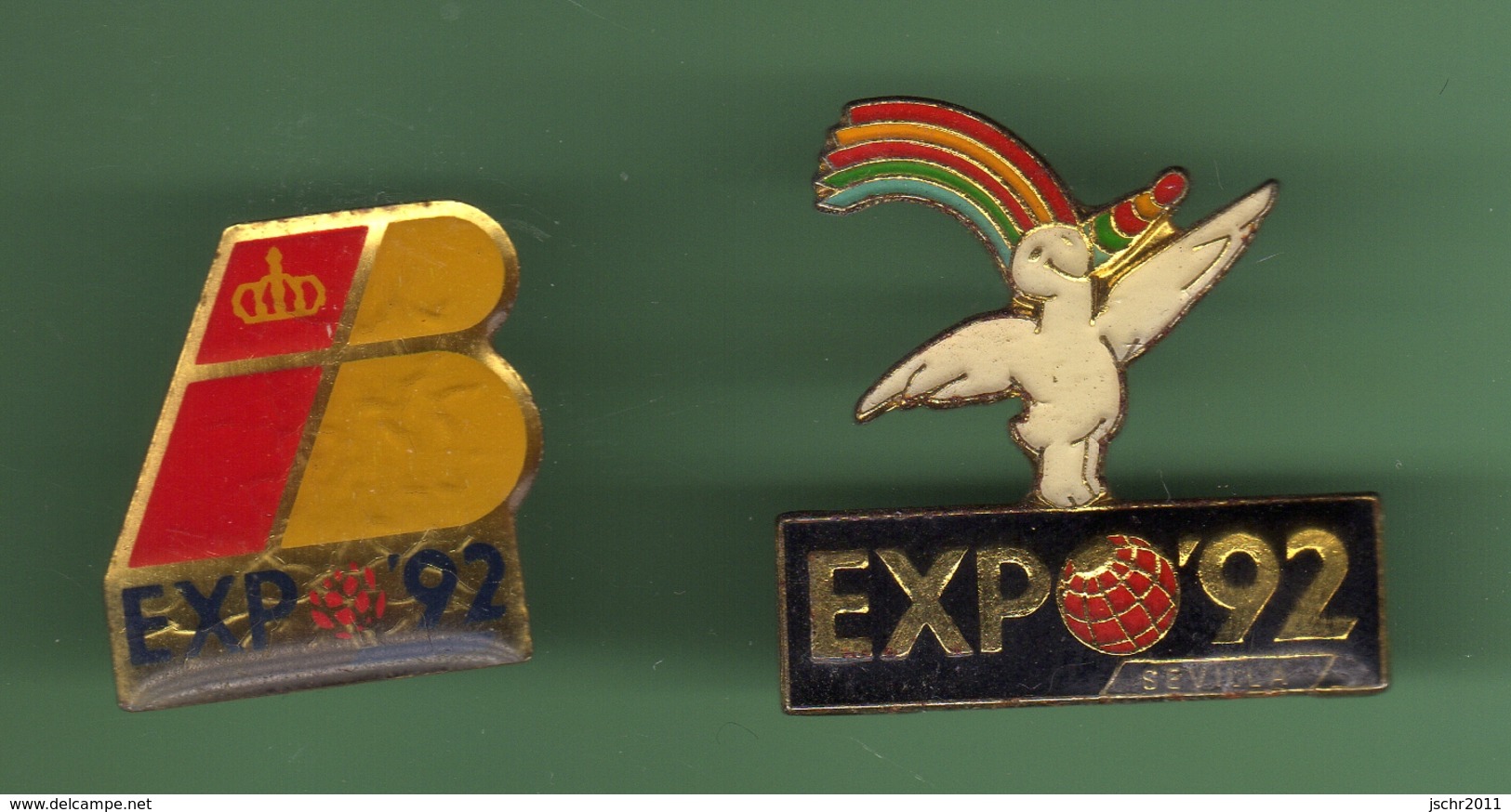 SEVILLE EXPO 1992 *** Lot De 2 Pin's Differents *** 27-01 - Villes