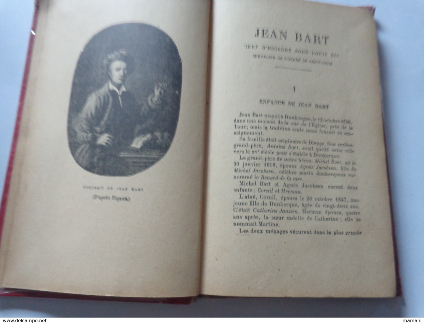 JEAN BART Par T. Thery Societe D'edition Et De Publications 13x21 Cm Environ - Storia
