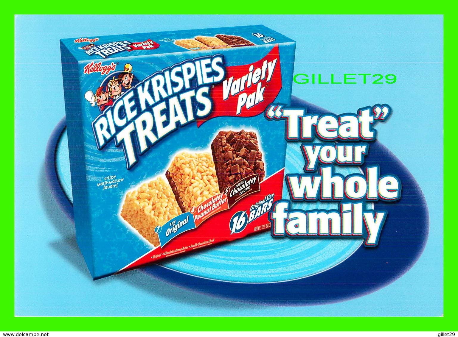 PUBLICITÉ - ADVERTISING - RICE KRISPIES TREATS VARIETY PAK - 2002 KELLOGG COMPANY - - Publicité