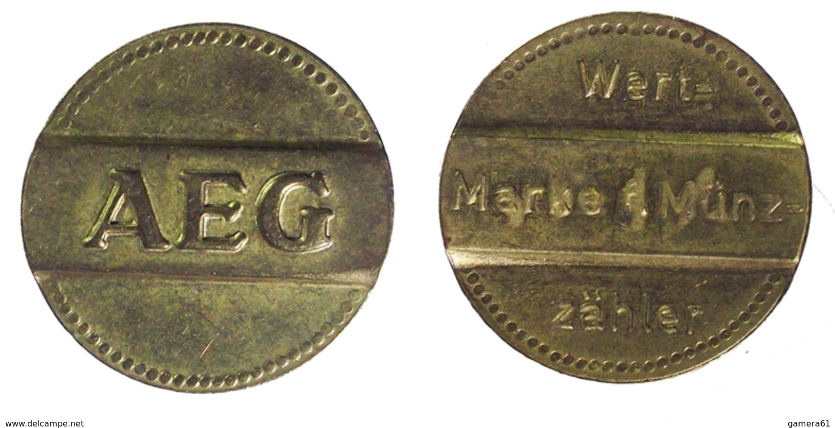 00959 GETTONE JETON TOKEN WASHING AEG WERTE MARKE MUNZ - Autres & Non Classés