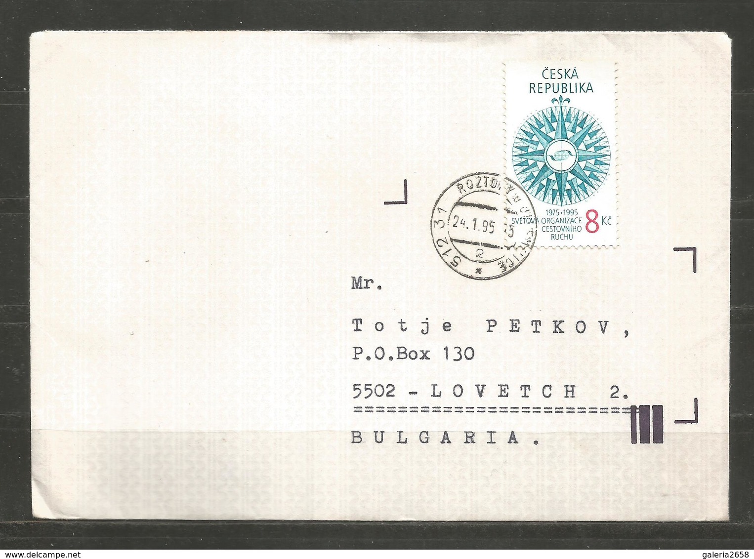 CESKA Republika -  Traveled Cover To BULGARIA  - D 3447 - Covers & Documents