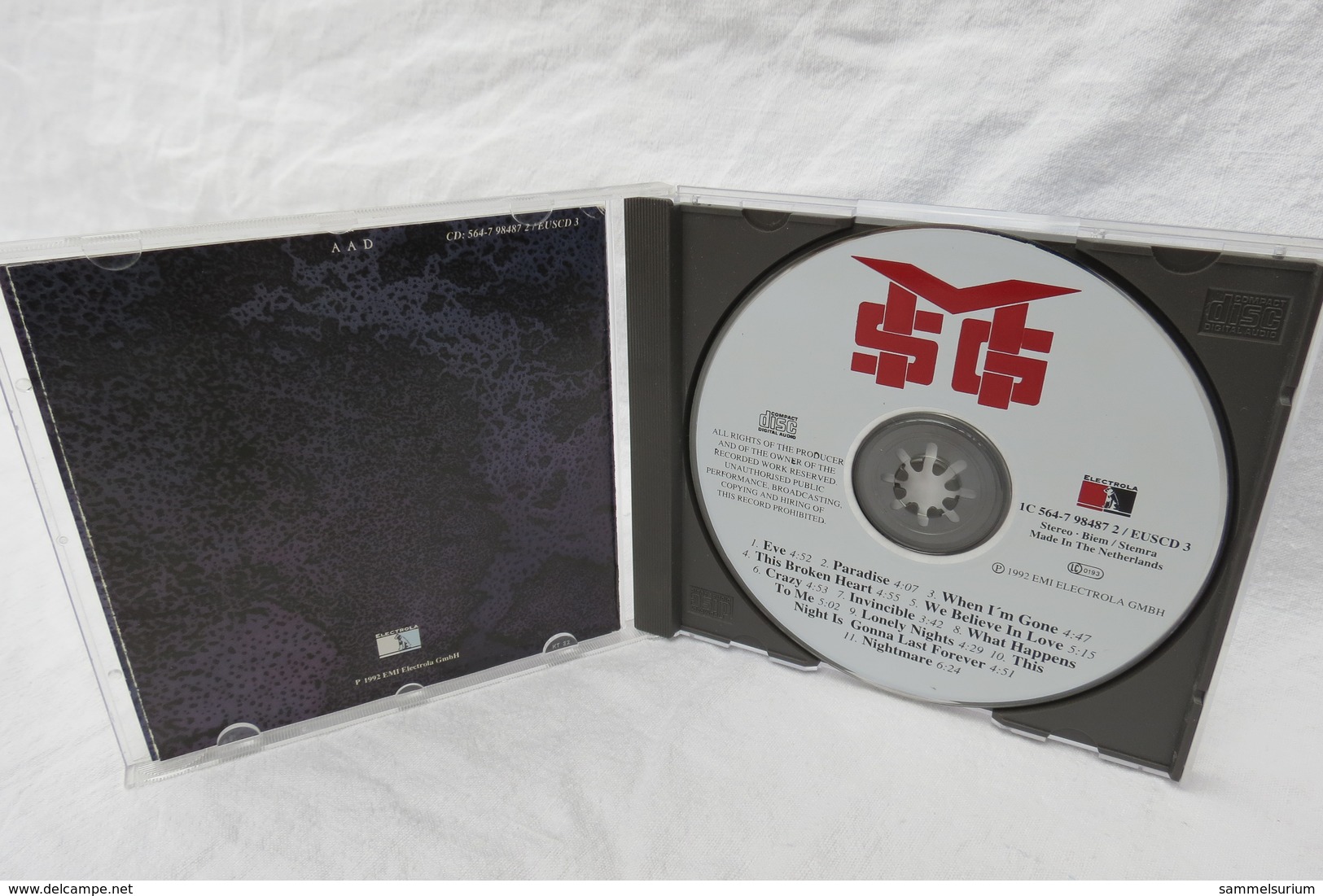 CD "The Michael Schenker Group" ‎MSG - Rock