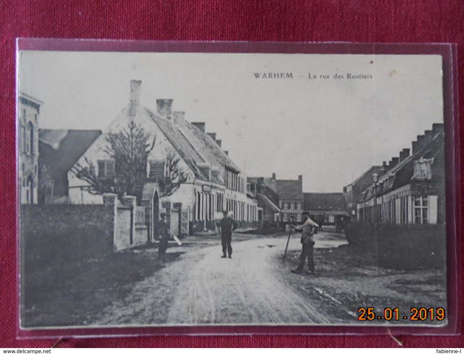 CPA - Warhem - La Rue Des Rentiers - Autres & Non Classés