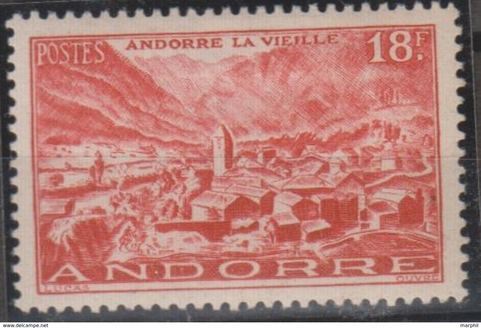 ANDORRA Francese 1944 1v MiN°133 MNH - Nuovi