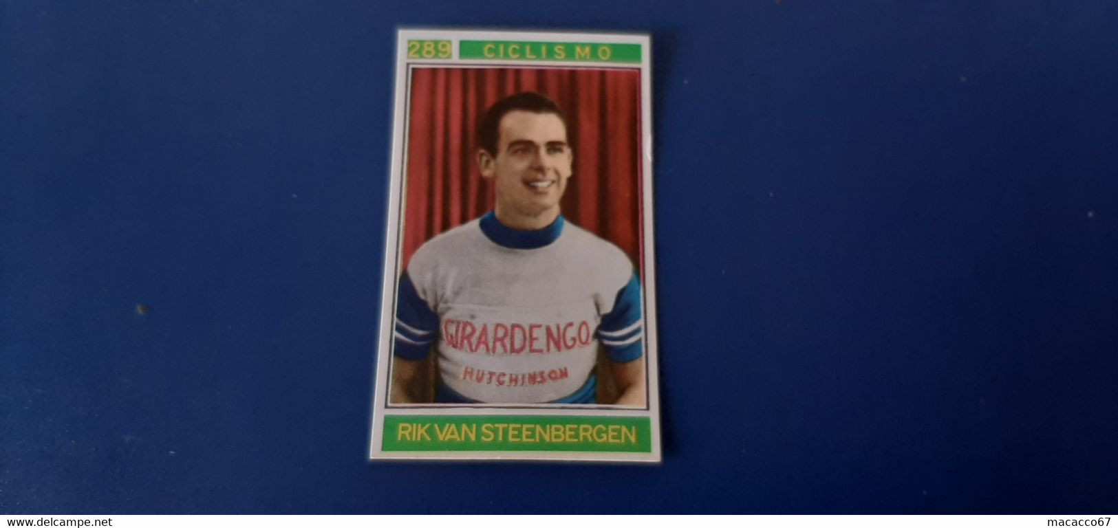 Figurina Panini Campioni Dello Sport 1967 - 289 Rik Van Steenbergen - Edizione Italiana