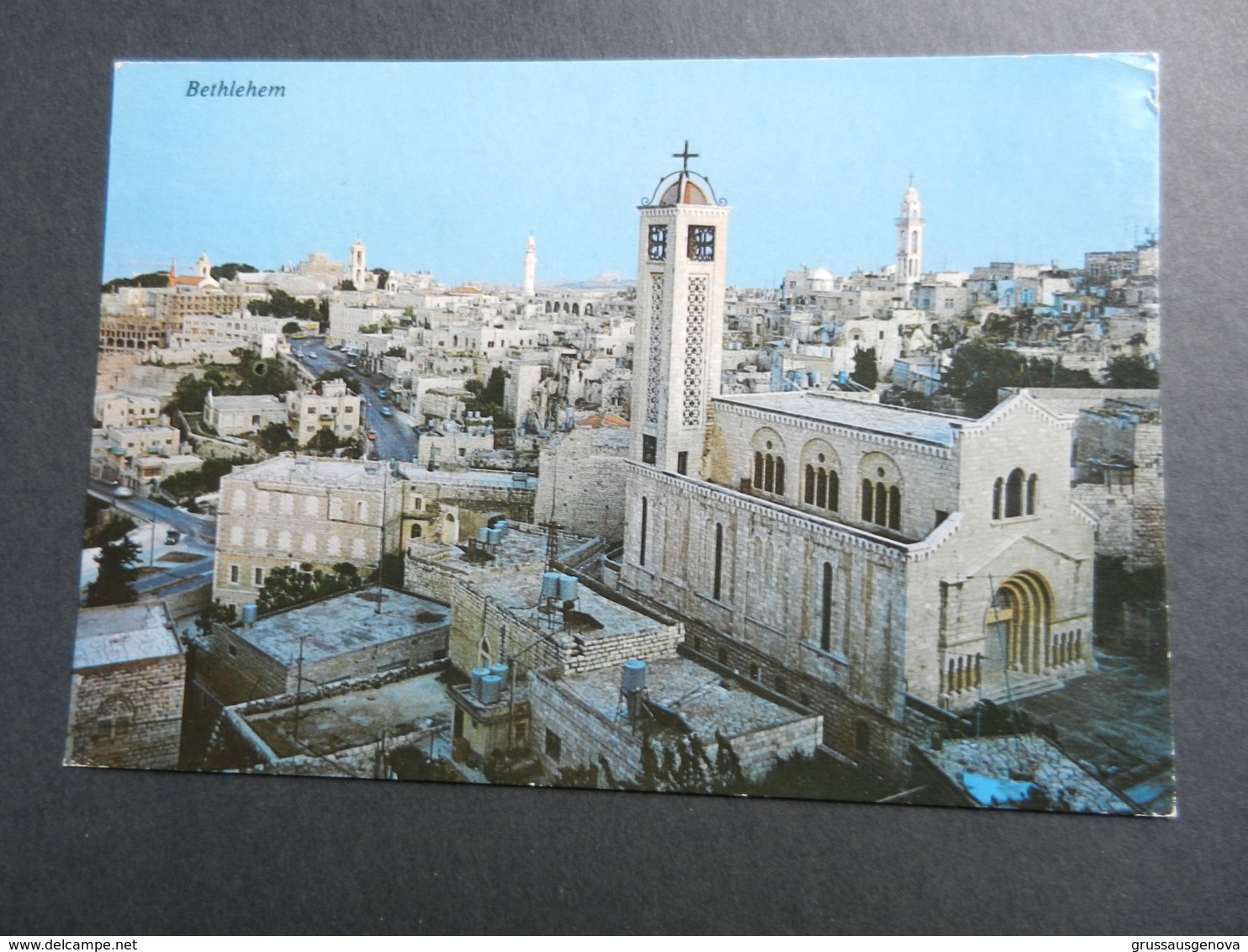 19864) ISRAEL BETHLEHEM PANORAMA VIAGGIATA - Israele