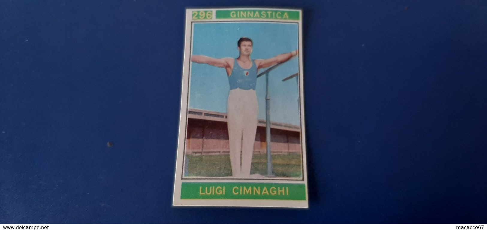 Figurina Panini Campioni Dello Sport 1967 - 296 Luigi Cimnaghi - Edizione Italiana